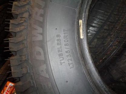 TREADWRIGHT WARDEN 2 ALL TERRAIN LT 235 80 17 120/117R LRE 10PLY TIRE W2317E B13