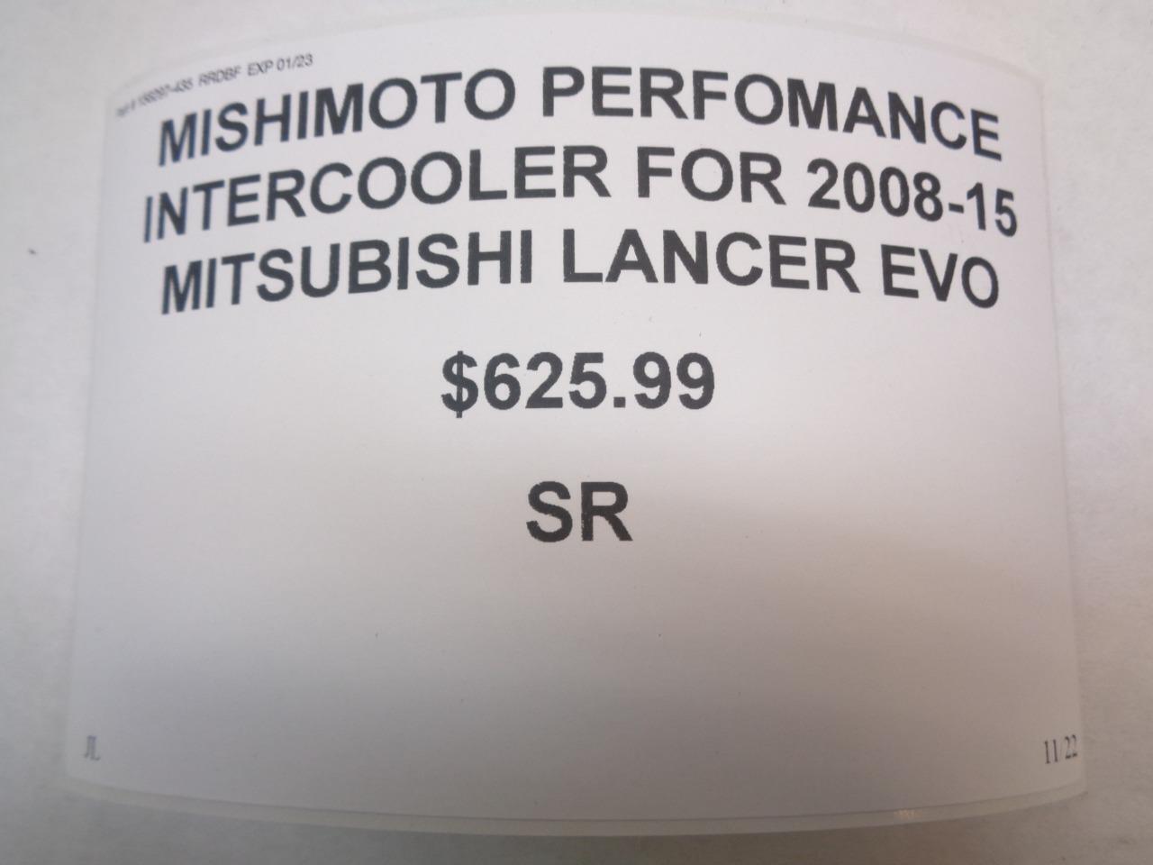 MISHIMOTO PERFORMANCE INTERCOOLER FOR 08-15 MITSUBISHI LANCER MMINT-EV-10X  SR