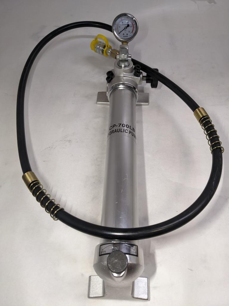 MANUAL HYDRAULIC PUMP 2 SPEED 10000PSI 900CC CP700LB HYDRAULIC HAND PUMP NEW R11