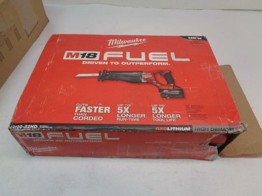NEW MILWAUKEE 2720-22HD M18 FUEL 18V Cordless SAWZALL KIT SR