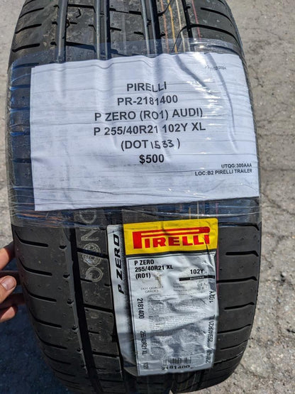 4 PIRELLI P ZERO (RO1) AUDI P 255 40 21 102Y XL ALL SEASON TIRES 2181400 CQ3