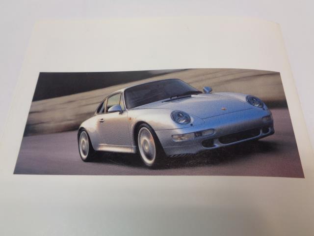 Porsche 911 (993) "The 911" Paperback Brochure 1995 WVK 191 321 GENUINE R25