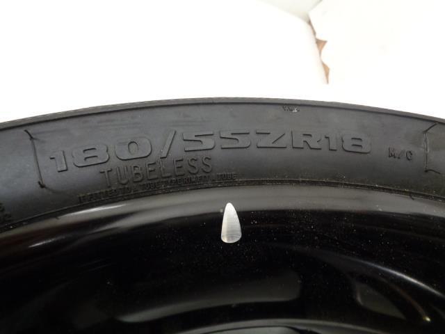 NEW RC COMPONENT BILLET BLACK 18x3.5 REAR MOTORCYCLE WHEEL WITH AVON TIRE SR
