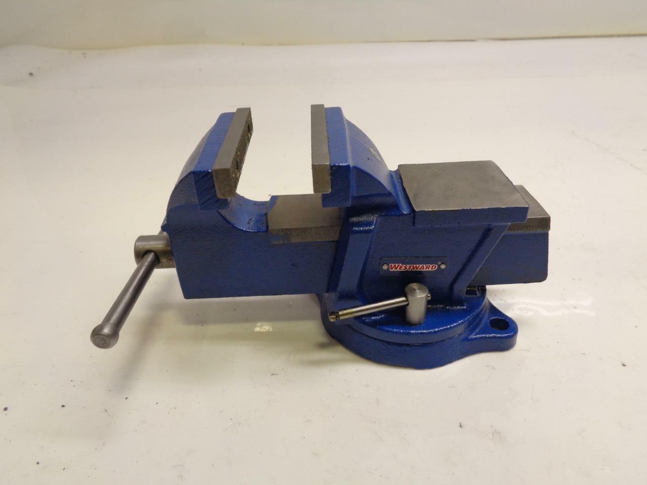 NEW WESTWARD 10D715 REGULAR DUTY SWIVEL BENCH VISE 3" JAW SR