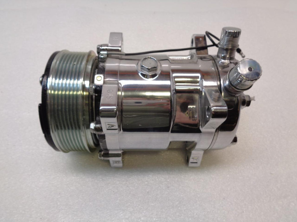 NEW SANDEN S135 AC COMPRESSOR (UNKNOWN FITMENT, SEE DESC) R2