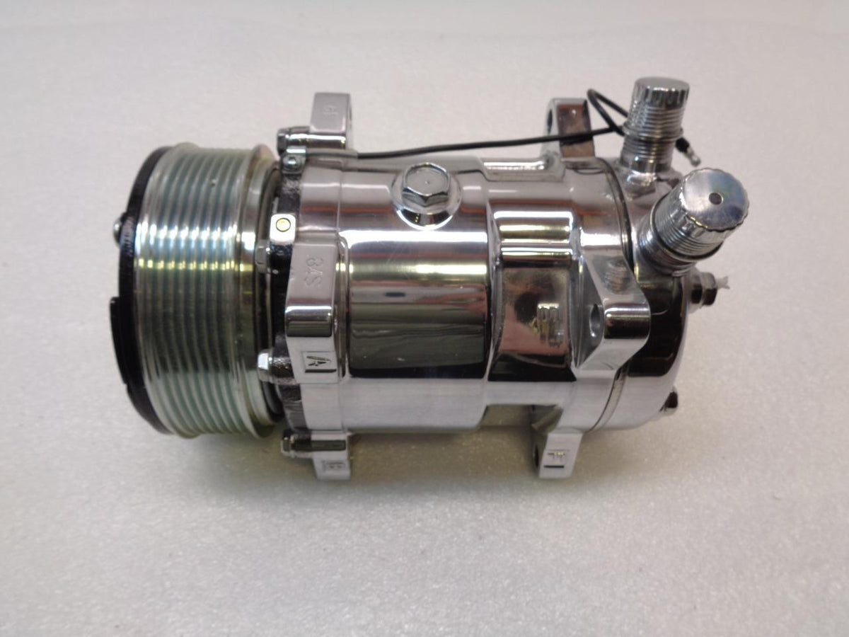 NEW SANDEN S135 AC COMPRESSOR (UNKNOWN FITMENT, SEE DESC) R2