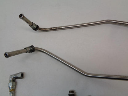 PORSCHE 993 TURBO CHARGER AFTERMARKET OIL FEED & FACTORY DRAIN LINES 99310733953