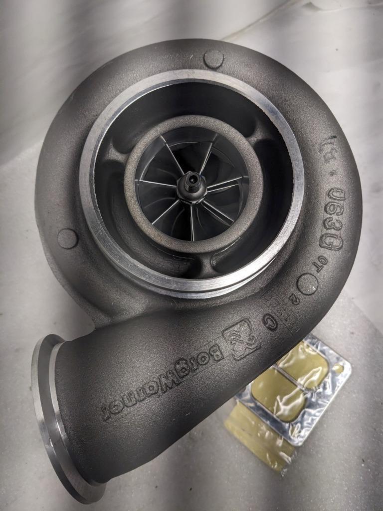 BORGWARNER 176806 S400SX T4 TURBO 75MM T6 TWIN SCROLL 500 HP NEW E2