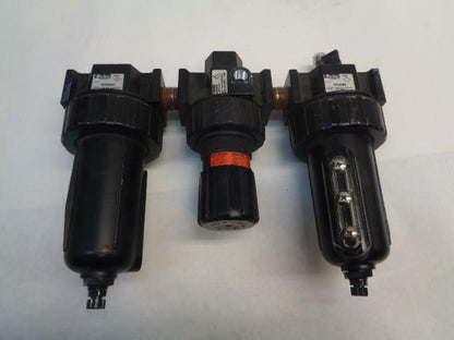 1 USED DIXON MICRO-FOG LUBRICATORS AND PRESSURE VALVE F74 SERIES R11TA