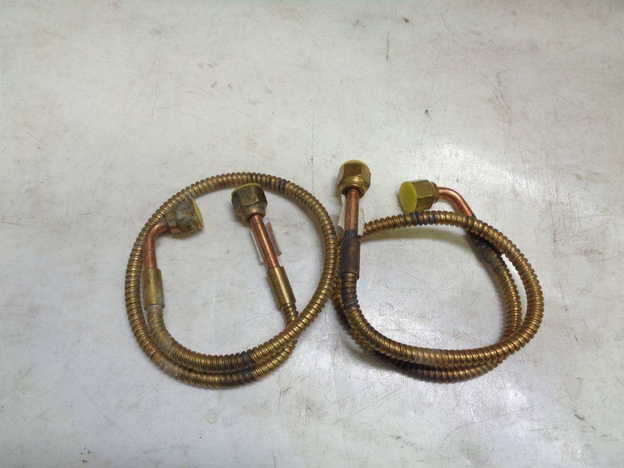 1 PAIR NEW JOHNSON CONTROLS ARMORED CAPILLARIES 0.062" IDx18" L SEC99AD-18 R10TD