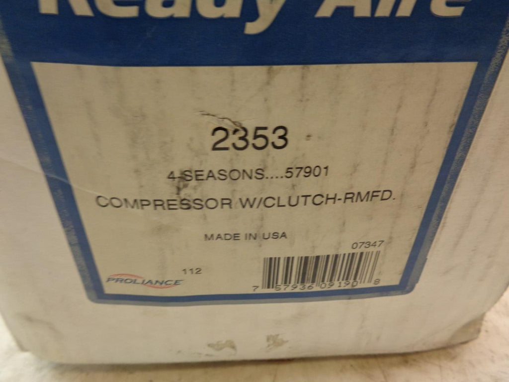 REMANUFACTURED READY AIRE 2353 AIR CONDITIONER COMPRESSOR 99-00 GMC CHEVY R1