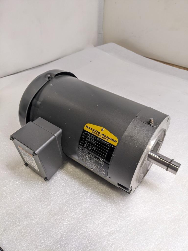 BALDOR ELECTRIC VM3158T MOTOR 3HP 3450RPM 208-230/460VAC 3PH 60HZ NEW R8