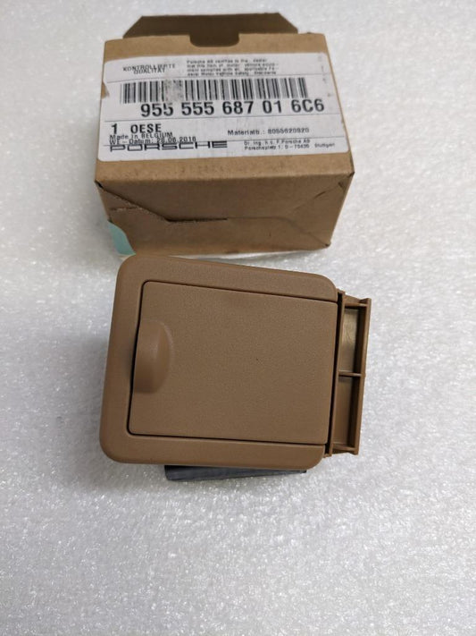 PORSCHE 955555687016C6 CARGO NET BRACKET BEIGE FOR 03-06 CAYENNE NEW PGB2TA