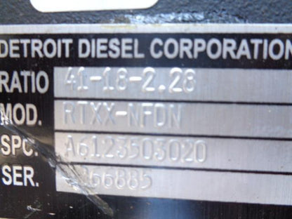 DETROIT DIESEL RTXX-NFDN FRONT DIFFERENTIAL TRANSFER NEW BSR