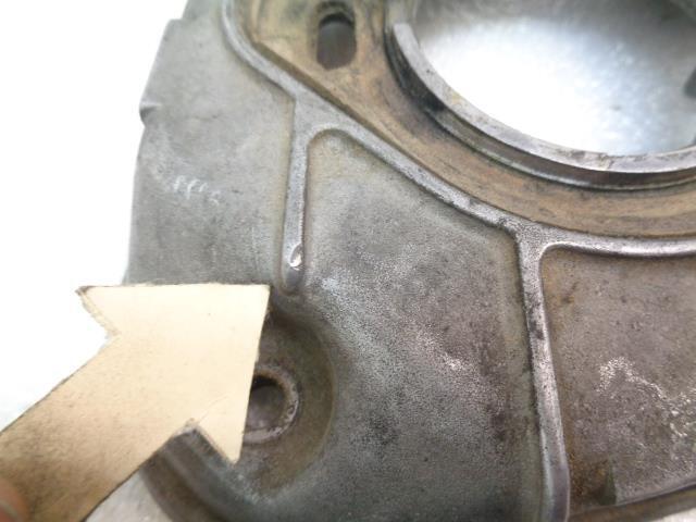 PORSCHE 9441051291R TIMING BELT FRONT COVER FOR 86-87 PORSCHE 944 USED R20