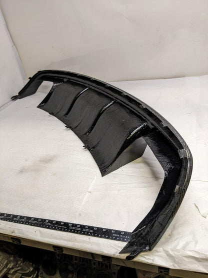UNBRANDED 60X11X11 CARBON FIBER REAR DIFFUSER NEW SR