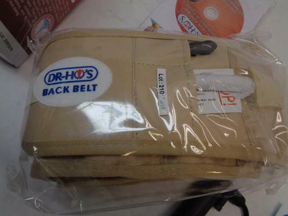 NEW DR HO'S PAIN RELIEF 2 IN 1 BACK RELIEF BELT SIZE B SR