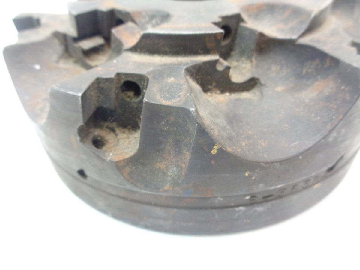 INDEXABLE METAL SURFACE MILLING TOOL (NO INSERTS ATTACHED) 6" DIAMETER NEW H2