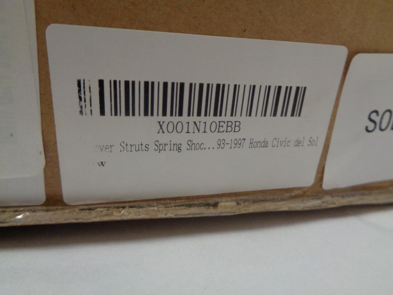 ECCPP COILOVER STRUTS SPRINGS SHOCKS ASSEMBLY 065596 FOR 93-97 HONDA CIVIC BSFLR