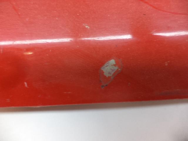 USED GENUINE PORSCHE ROCKER PANEL 928 559 085 02 DRIVER SIDE RED R20