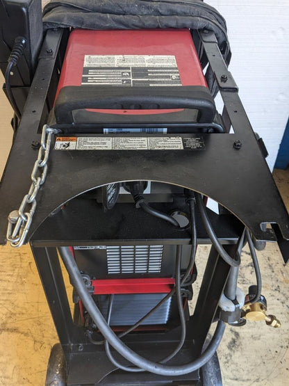 LINCOLN ELECTRIC ASPECT 375 AC/DC READY-PAK WELDING CART K3950-1 BAY3