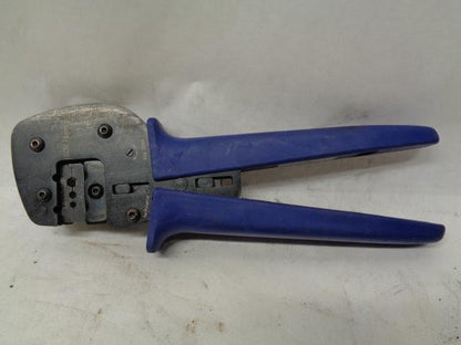 LEONI FIBER OPTICS UNIVERSAL CRIMP TOOL C3 ZXXX-CB0 3.0 3.5 5.0 DIE SET R22T5