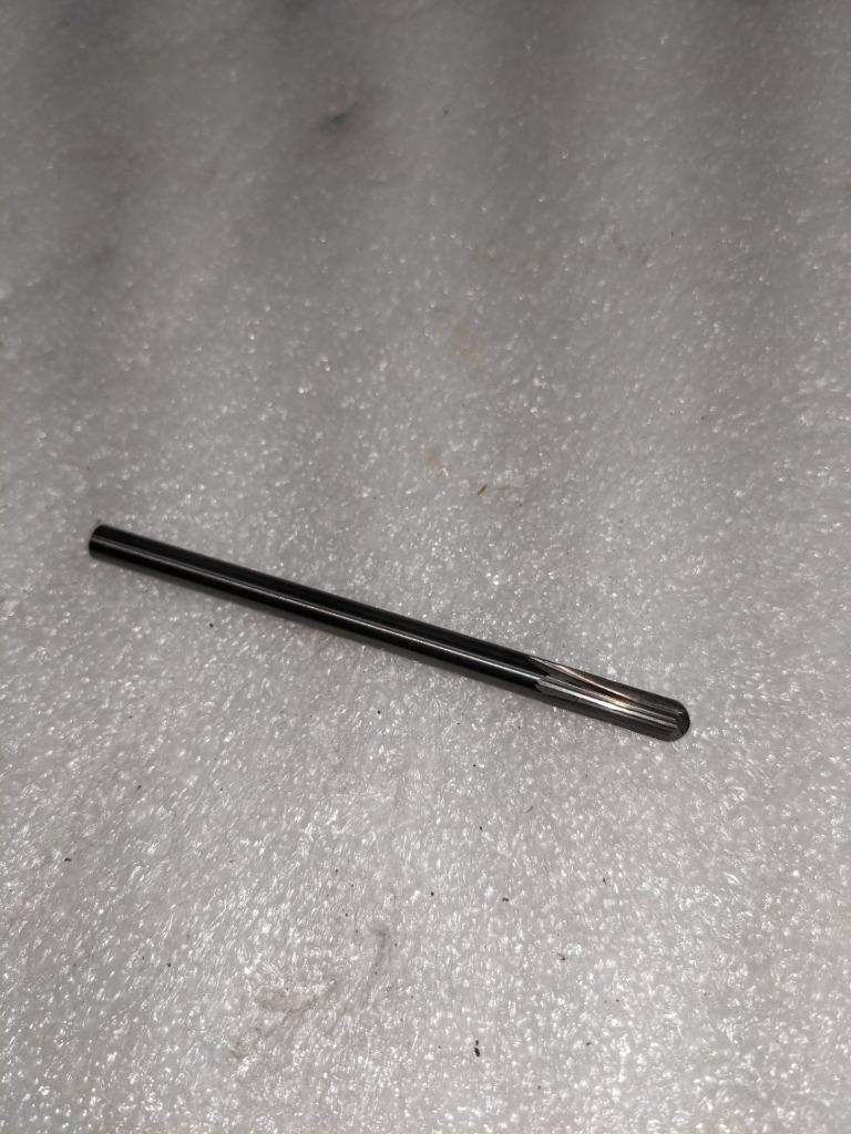 MICRO 100 SR-250-4 1/4" CARBIDE ROUND SOLID DRILL/REAMER BLANK 4" OAL NEW R22T5