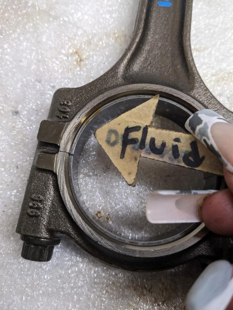 PORSCHE BOXSTER 987 05-08 PISTON CONNECTING RODS (6) 9961031028R USED 996G.L