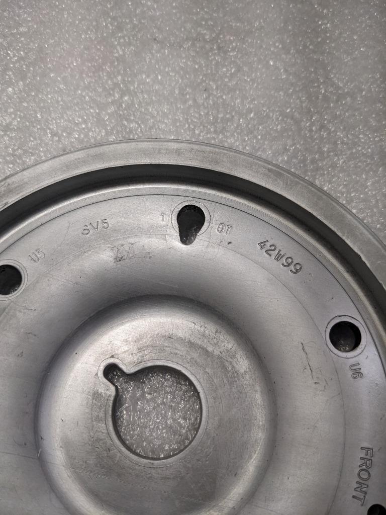 PORSCHE 987 BOXSTER HARMONIC BALANCER CRANKSHAFT PULLEY 99610211562 USED 996BGL