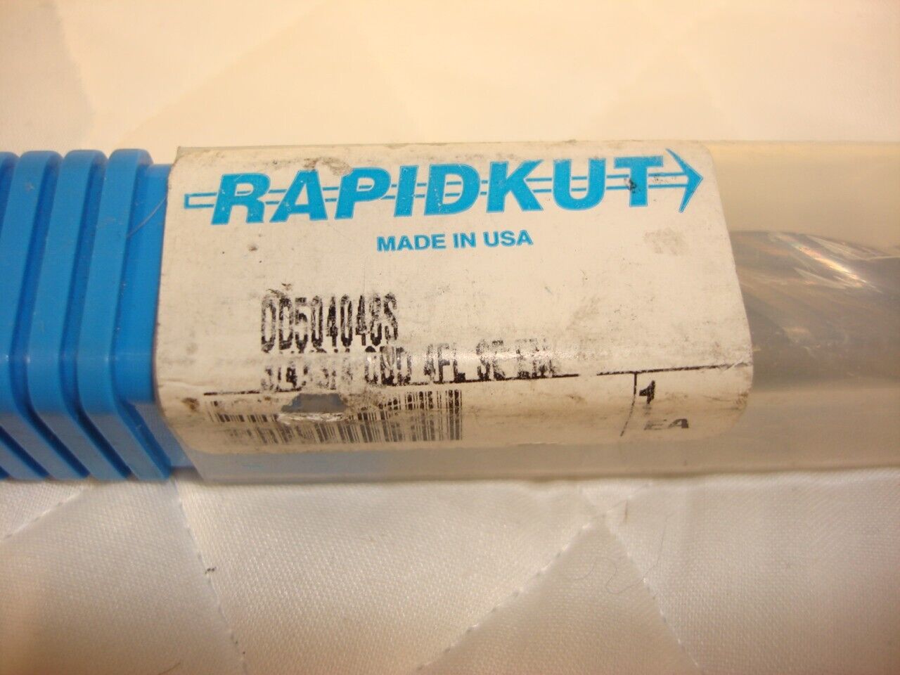 3/4" RAPIDKUT 4 FLUTE CARBIDE FINISH END MILL NEW HD DD504048S R22T6BM