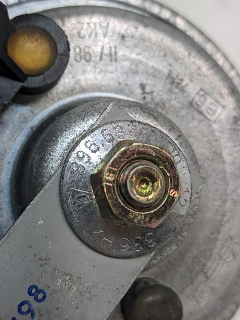 PORSCHE 996 ANTI-THEFT WARNING HORN ALARM SYSTEM 99663711700 USED 996BGL2T2