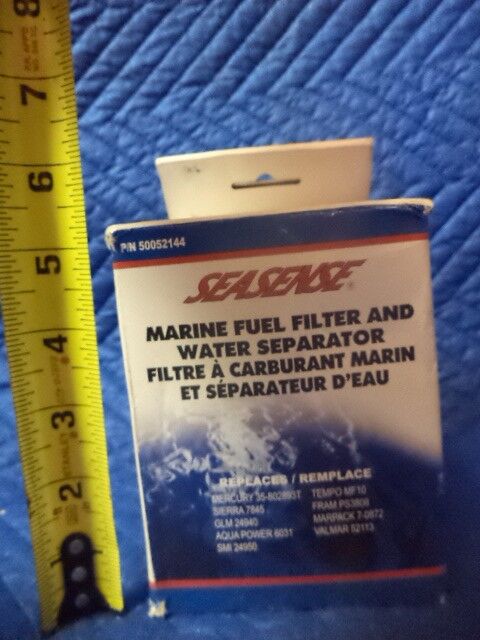 NEW 5 SEASENSE MARINE FUEL FILTERS AND WATER SEPARATOR 5002144