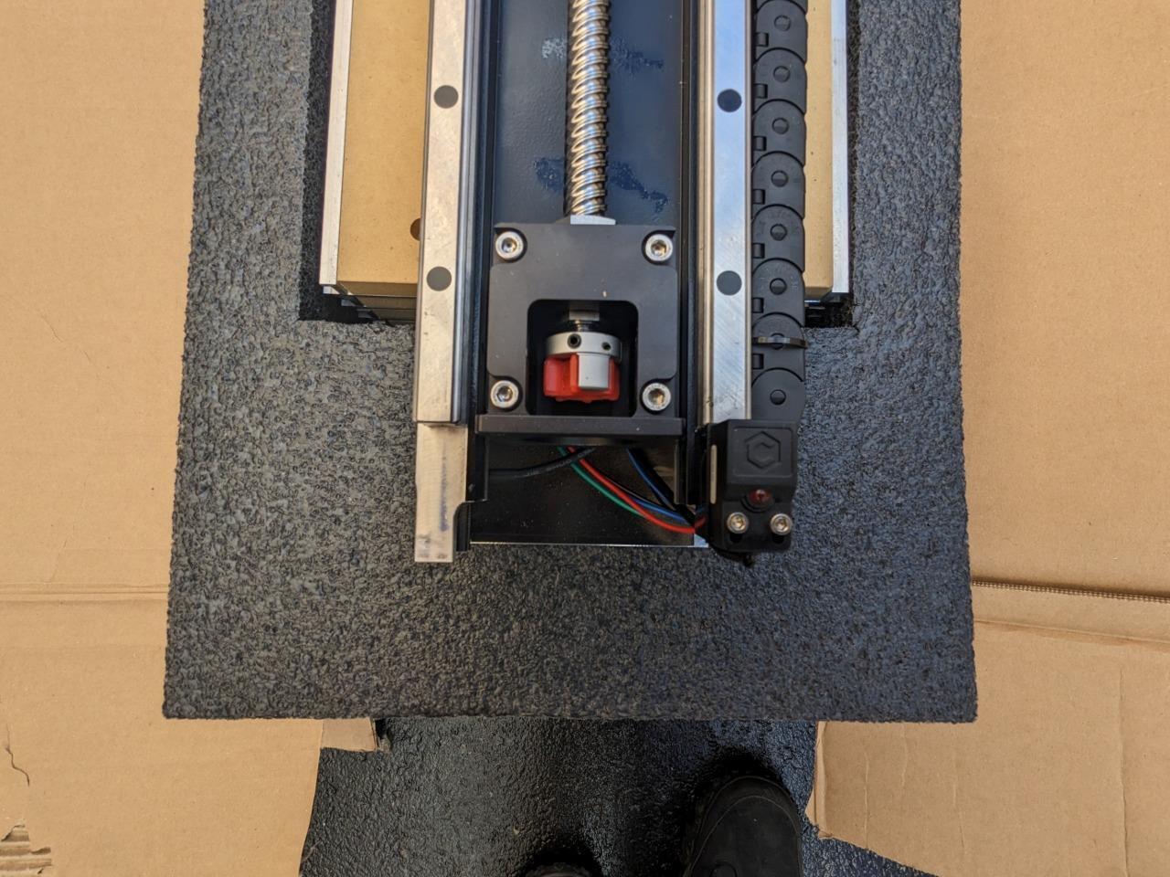 SHAPEOKO CNC ROUTER T-SLOT HYBRID TABLE 48"X49" AND ROUTER ONLY #1 B2 BOX 1