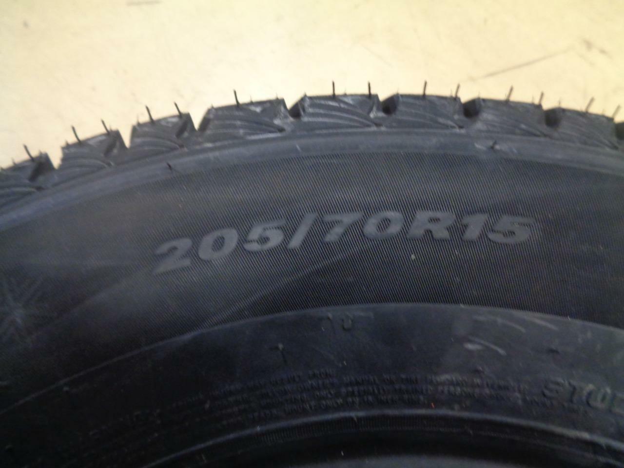 1 NEW NEXEN WINGUARD ICE PLUS 205 70 15 100T TIRE 16153NXK Q1
