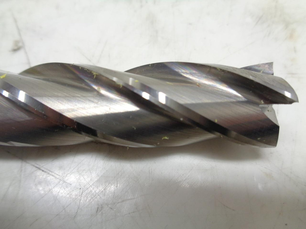 NEW BASSETT 51266 CARBIDE END MILL 3/4"x2-14" 4 FLUTE R22T6BC