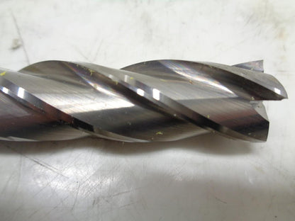 NEW BASSETT 51266 CARBIDE END MILL 3/4"x2-14" 4 FLUTE R22T6BC