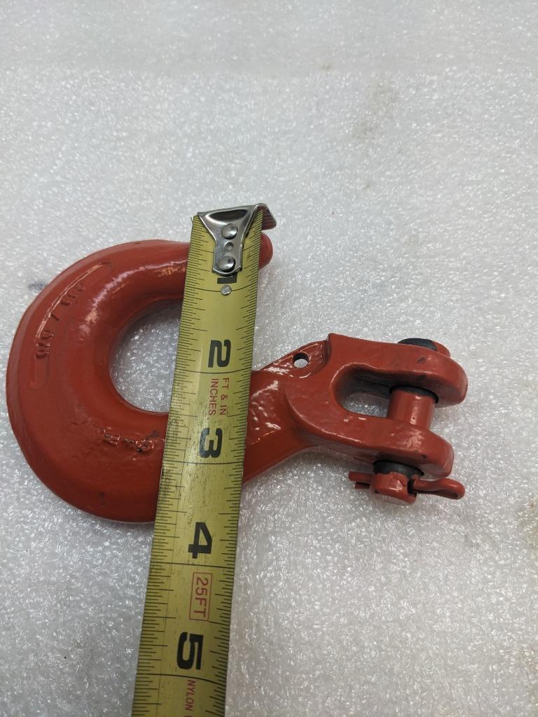 CM G63/G70 ALLOY CLEVIS SLIP HOOK WITHOUT LATCH/ORANGE NEW R29