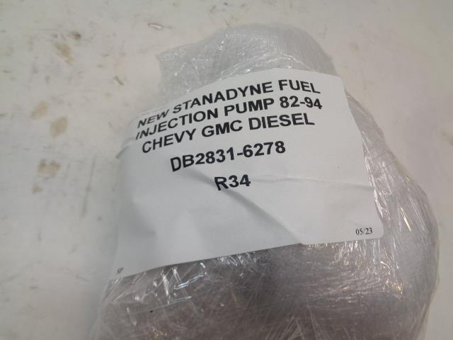 NEW STANADYNE FUEL INJECTION PUMP 82-94 CHEVY GMC DIESEL DB2831-6278 R34