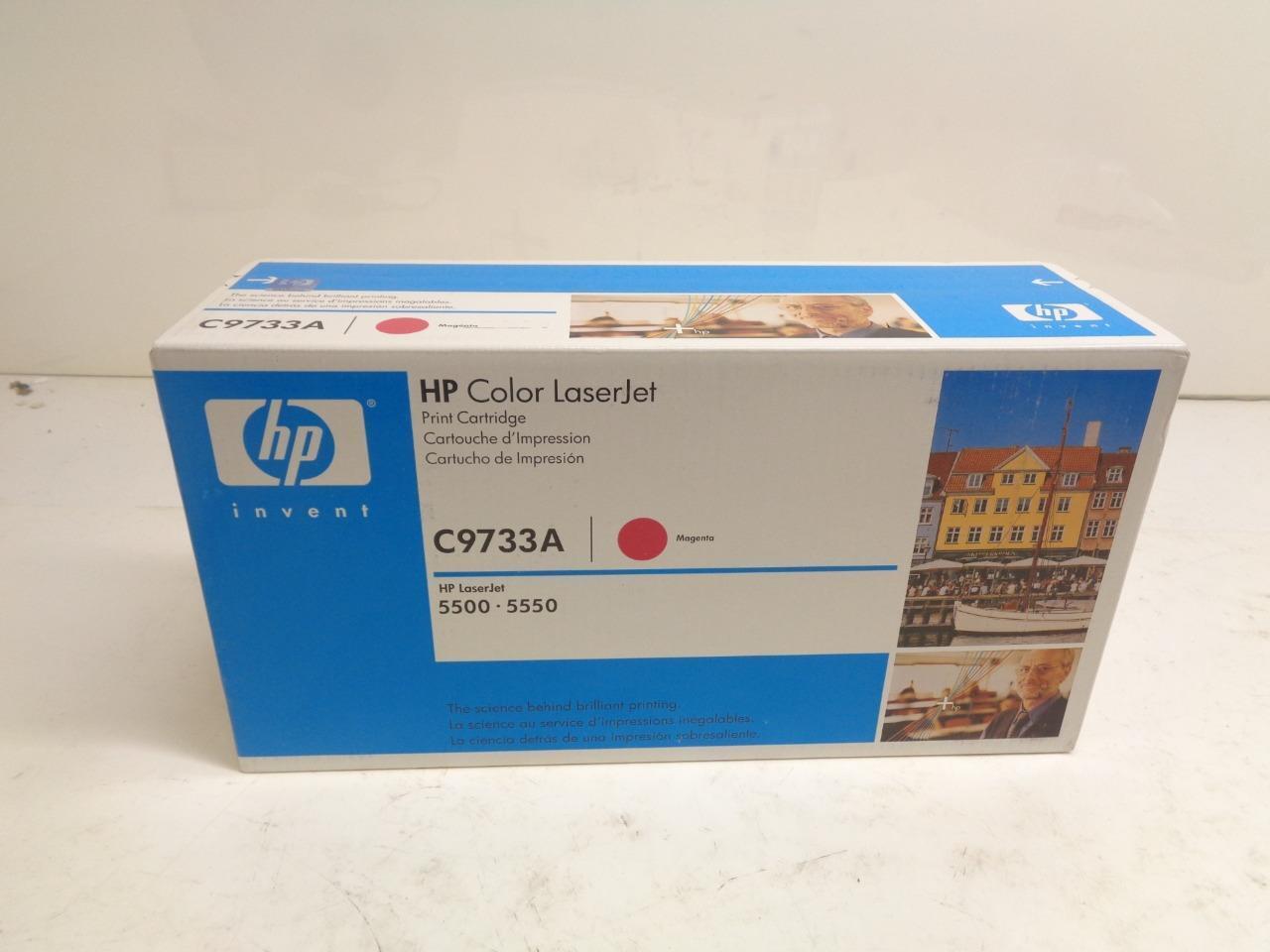 NEW HP MAGENTA TONER CARTRIDGE C9733A FOR LASERJET 5500 5550 SR