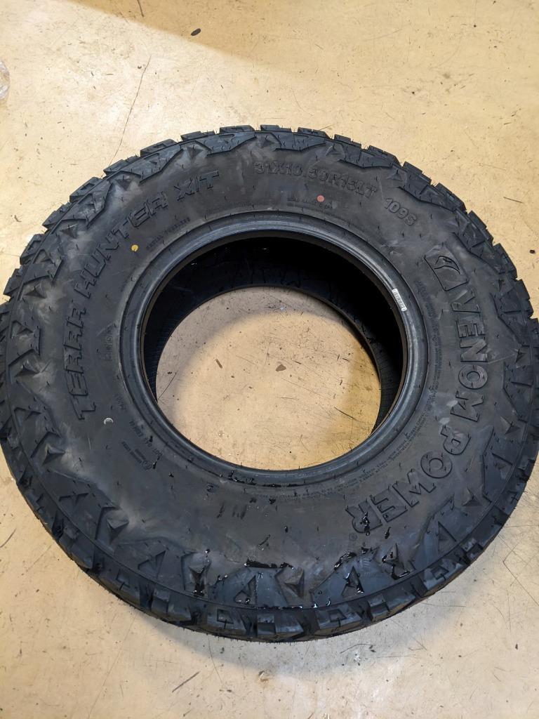 2 VENOM POWER TERRA HUNTER X/T LT 31 10.50 15 109S LRC 6PLY TIRES TVPXT60 CQ2
