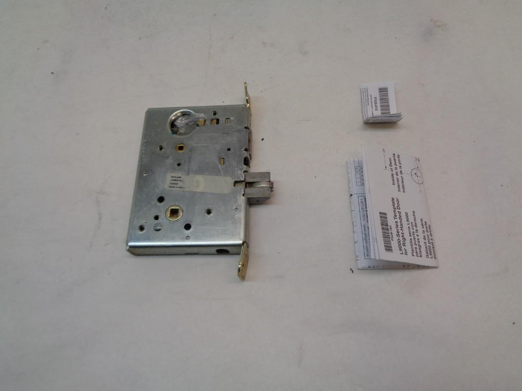 SCHLAGE L9000 SERIES DORMITORY/EXIT LOCK L9456LB R27