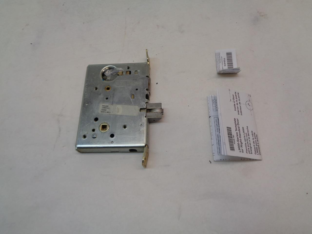 SCHLAGE L9000 SERIES DORMITORY/EXIT LOCK L9456LB R27