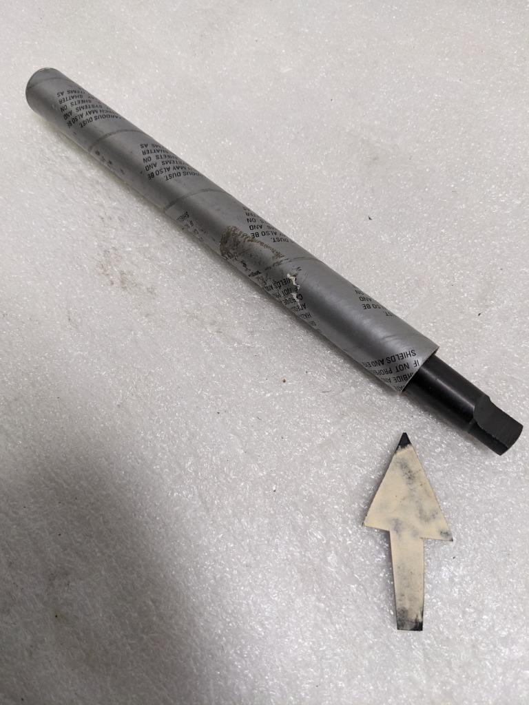 UNBRANDED 45/64" HIGH SPEED DRILL BIT 9-1/2" OAL 6" FLUTE RH HALF CASE NEW D0