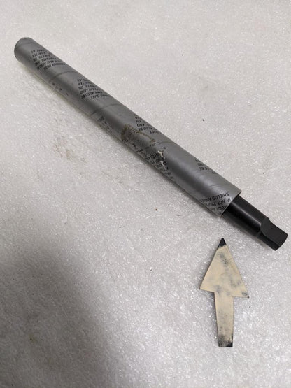 UNBRANDED 45/64" HIGH SPEED DRILL BIT 9-1/2" OAL 6" FLUTE RH HALF CASE NEW D0