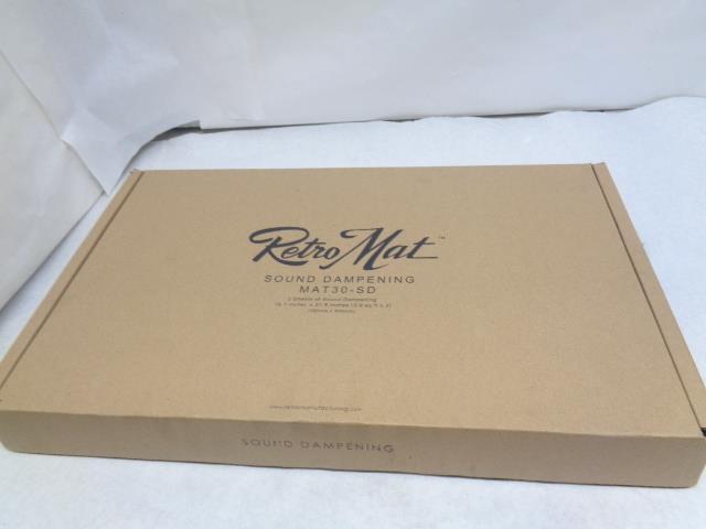 RETRO MAT SOUND DAMPENING MAT30-SD 18.1" X 31.5" NEW SR
