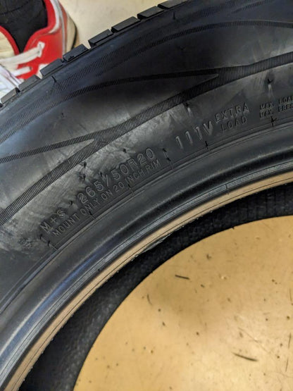 COOPER PROCONTACT P 265 50 20 111V XL TIRE 166499021 CQ3