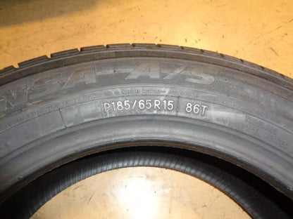 1 TOYO EXTENSA AS 185 65 15 86T SL TIRE 147490