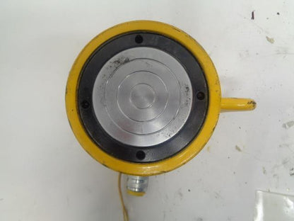 THIN TYPE HYDRAULIC CYLINDER JACK FCY-50 50 TON 100MM TRAVEL NEW J2