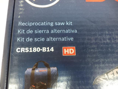 BOSCH 18V 1-1/8 IN. RECIPROCATING SAW KIT WITH CORE18V BATTERY CRS180-B14 BSR35