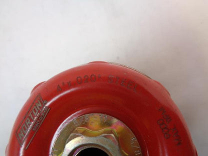 1 NEW NORTON 4 IN. X 5/8 IN. 11 CARBON STEEL TWIST KNOT WIRE CUP BRUSH R28